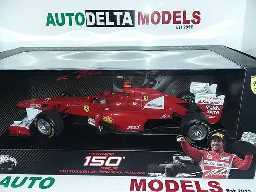 FERRARI 150 ITALIA - FERNANDO ALONSO TURKISH GP * FREE SHIPPING IN SA *